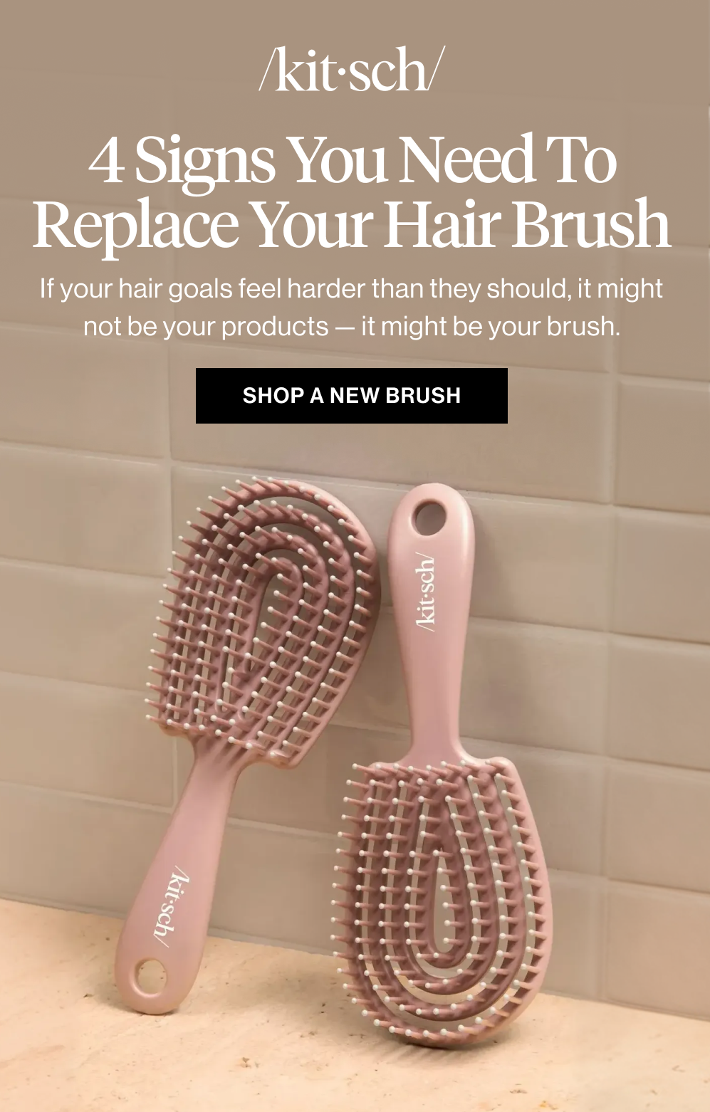 Replace Your Hair Brush. 4 Signs Why You Need To. If your hair goals feel harder than they should, it might not be your products — it might be your brush.