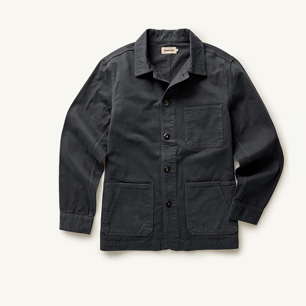 The Ojai Jacket in Organic Navy Foundation Twill