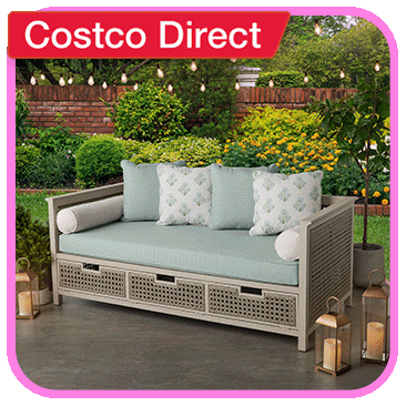 Agio Liberty Grove Outdoor Sofa with Storage