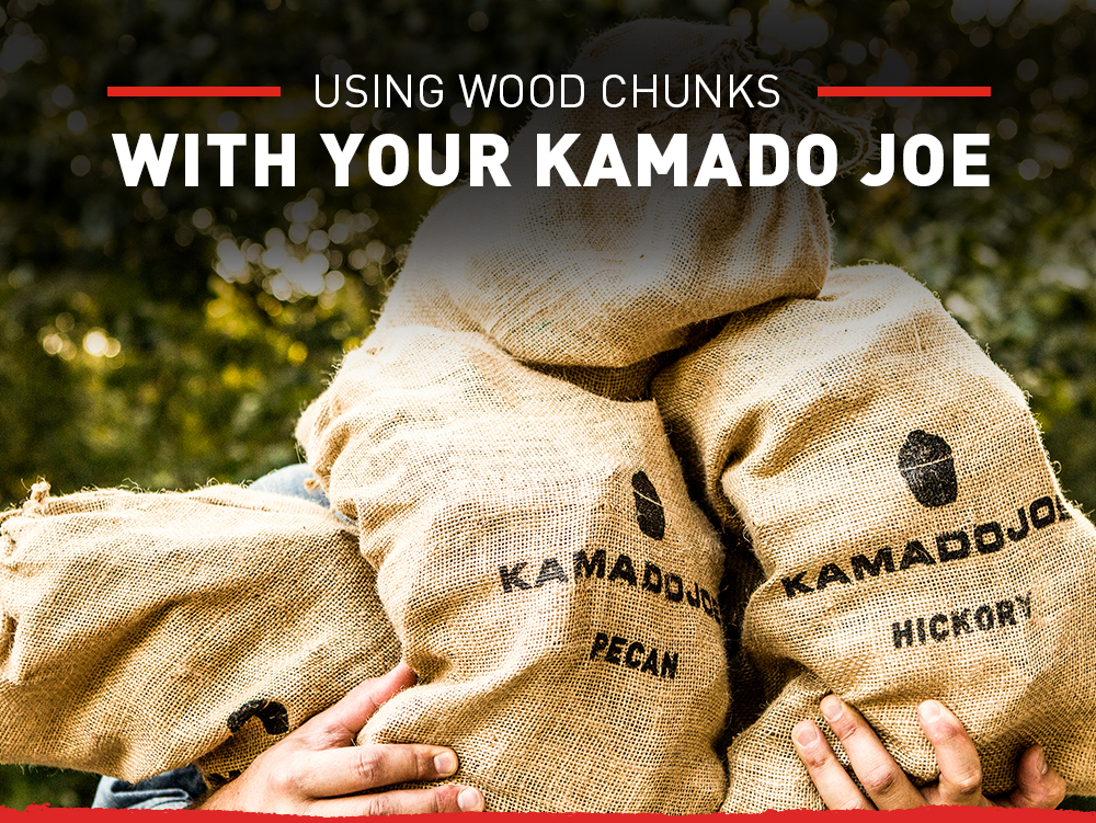 using wood chunks