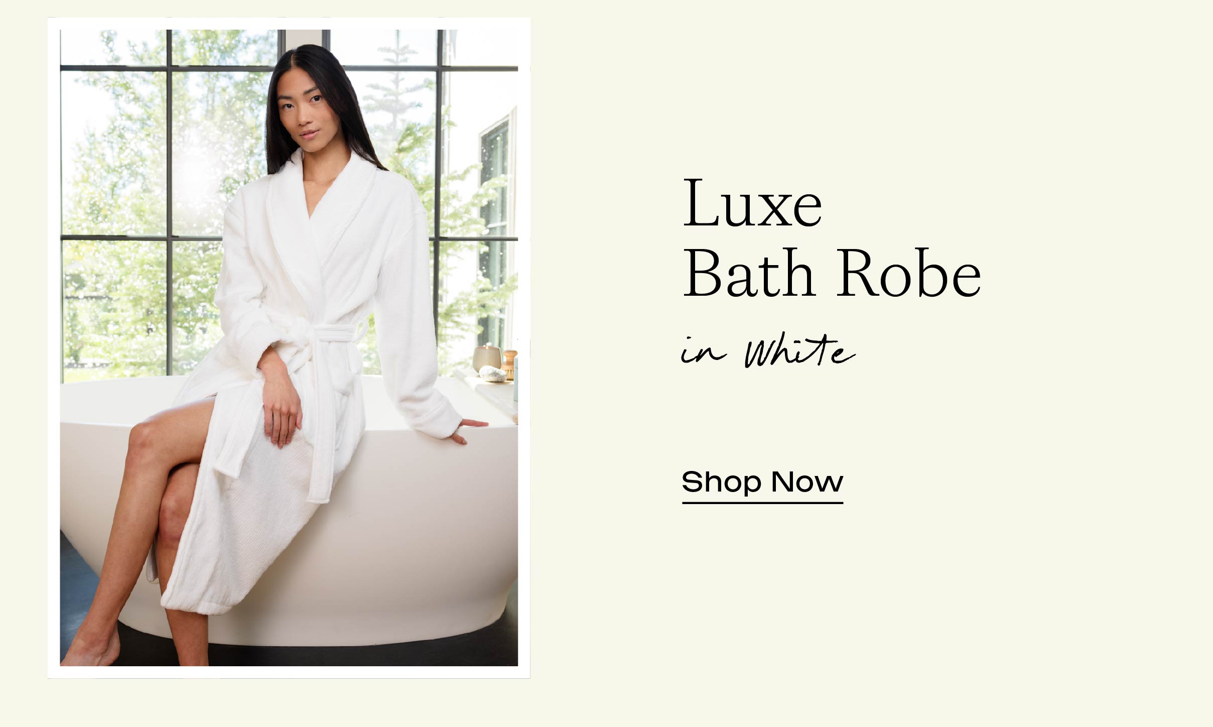 LUXE BATH ROBE
