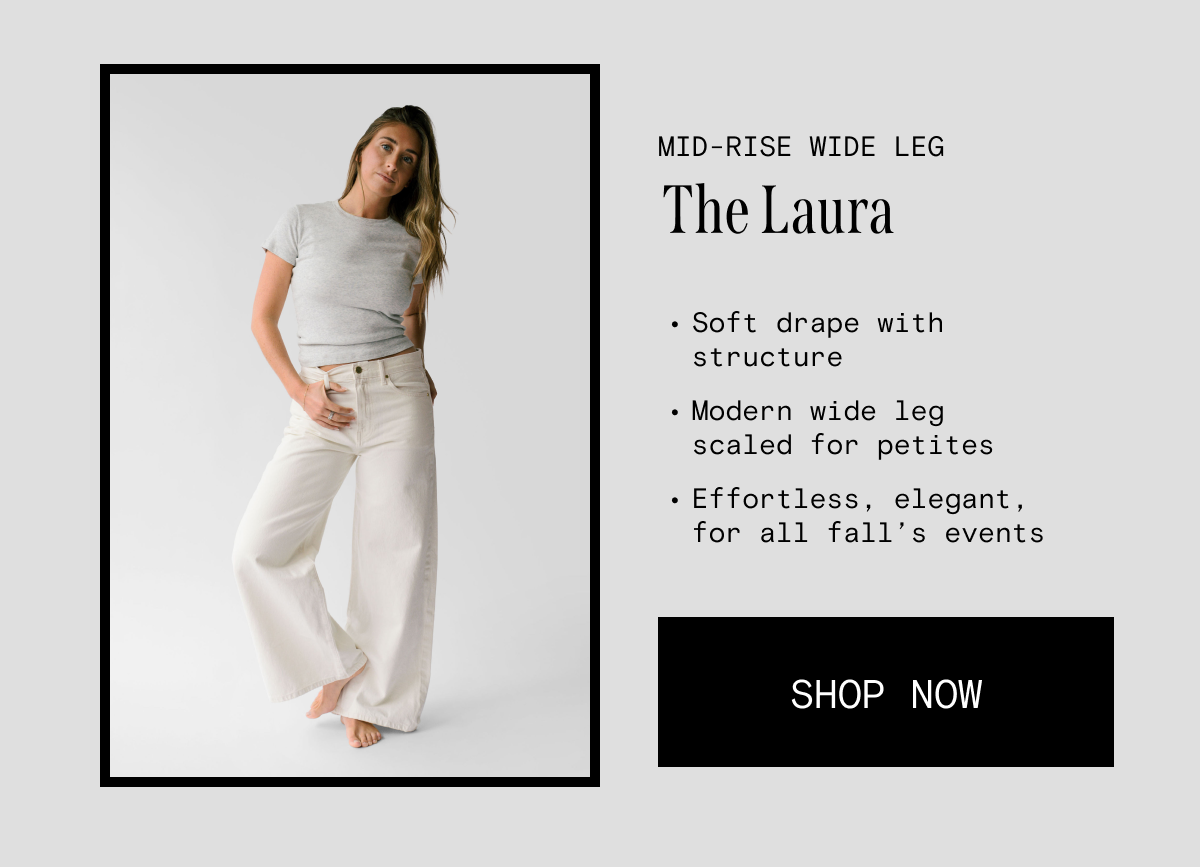 THe Laura: Mid-Rise Wide Leg