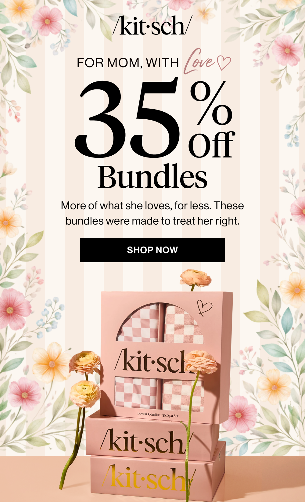 Mother’s Day Sale 30% Off Gifts She’ll Love. This Mother’s Day, skip the guesswork. Give her something she’ll actually reach for every day. Even better? It’s all 30% off (or more!).