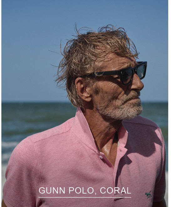 Shop Gunn Polo, Coral online and instore at Rodd & Gunn