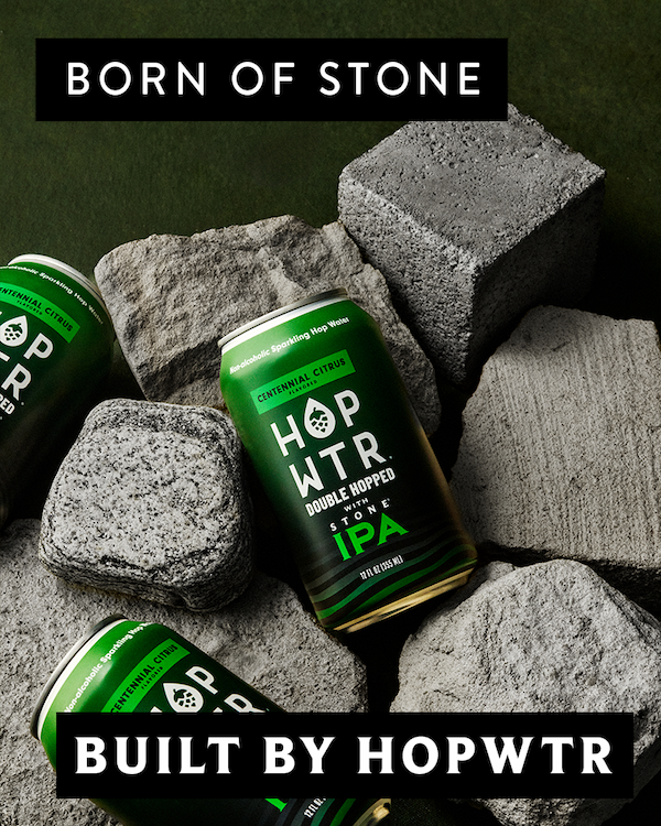 HOPWTR x Stone Brewing