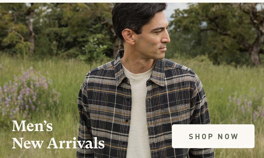 Shop men's new arrivals