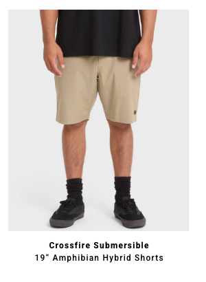 Crossfire Submersible 19" Amphibian Hybrid Shorts