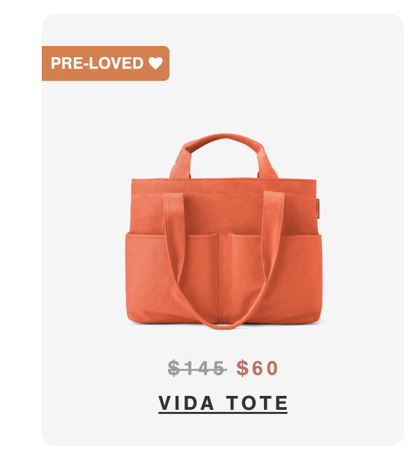 Vida Tote in Goji