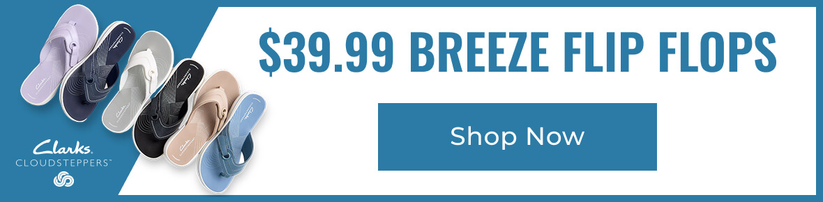 $39.99 Select Breeze Flip Flops