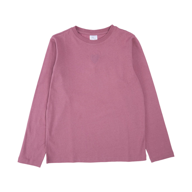 Kids' Long Sleeve Embroidered Tee