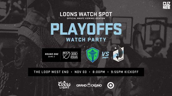 Watch Party | 11/03 8PM at The Loop West End