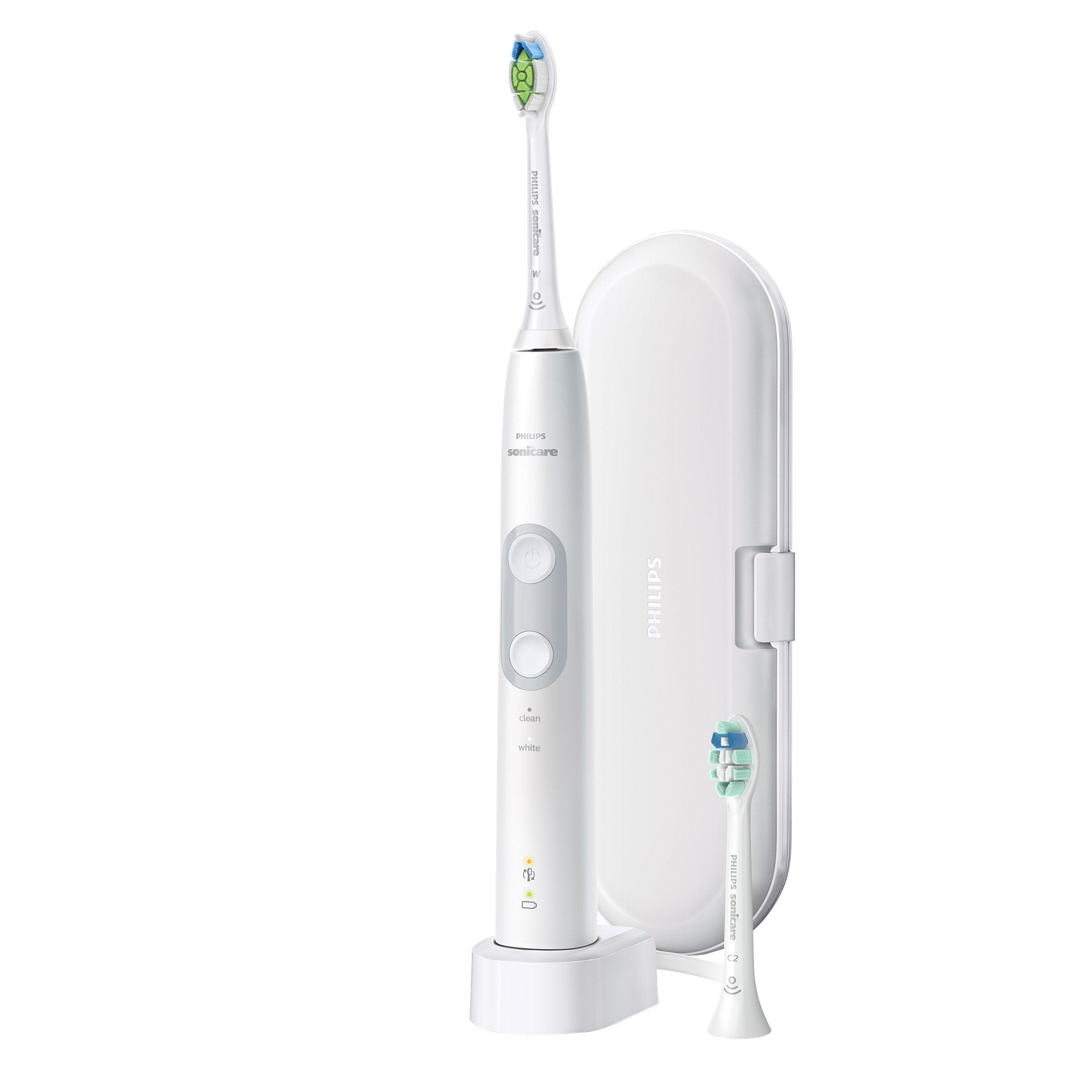 Philips Sonicare Optimal Clean Rechargeable Electric Toothbrush, 1-Pack