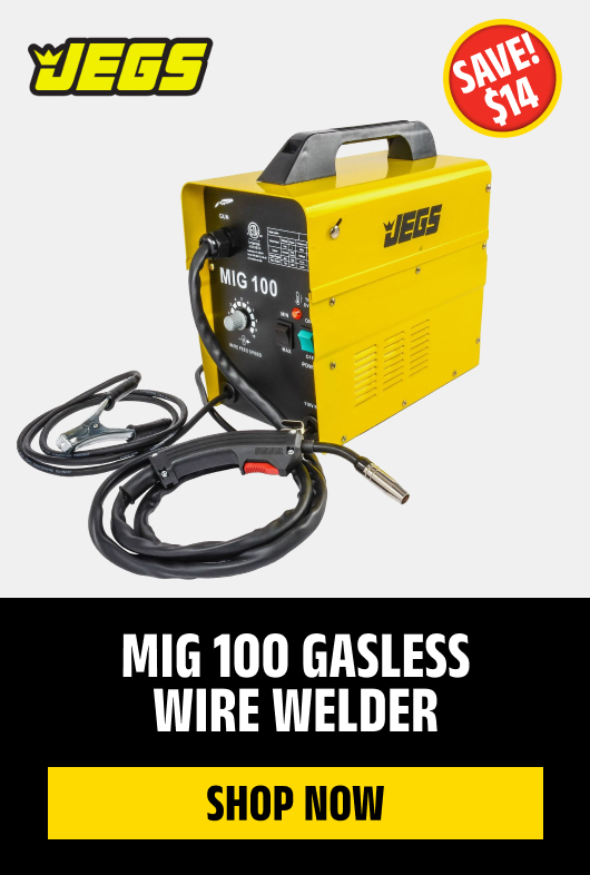 MIG 100 Gasless Wire Welder