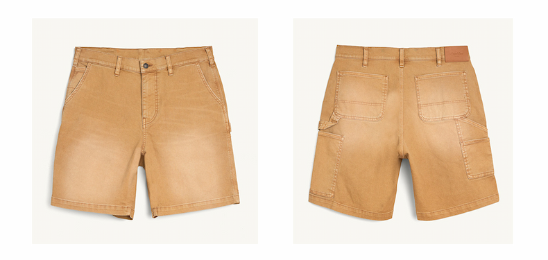 Painter Short - Gold | [SHOP NOW]