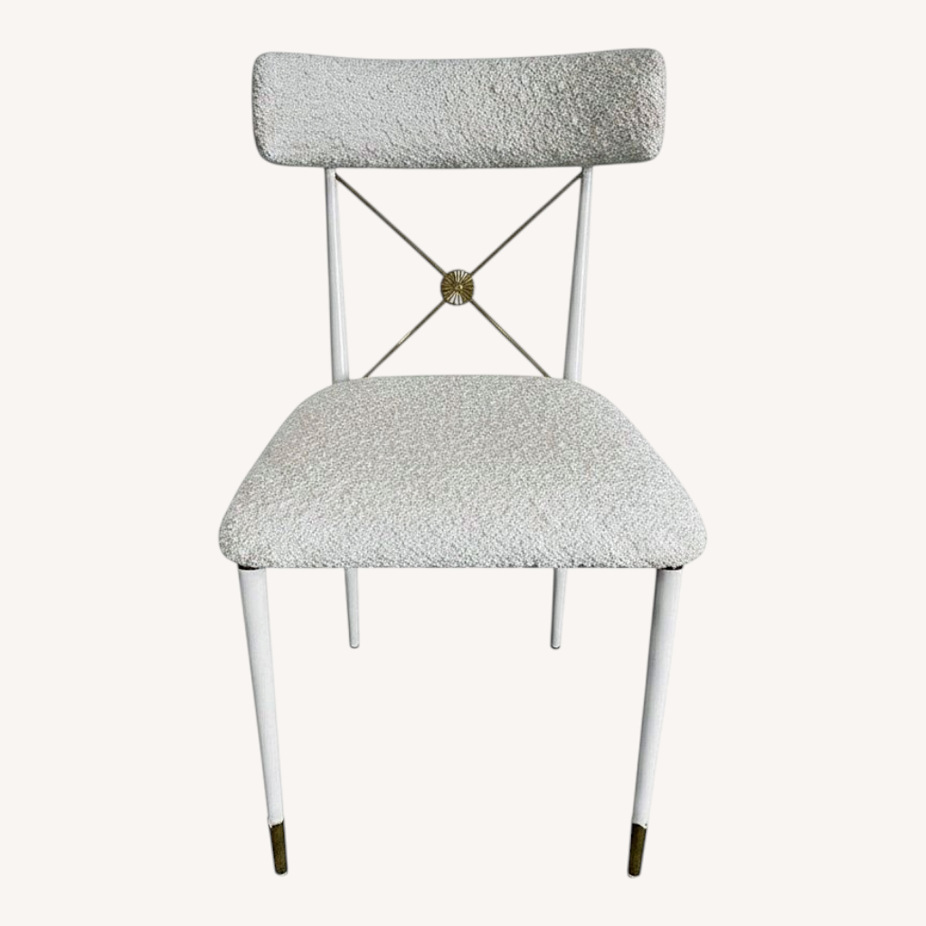 Image of Jonathan Adler Two Velvet Riding Chairs