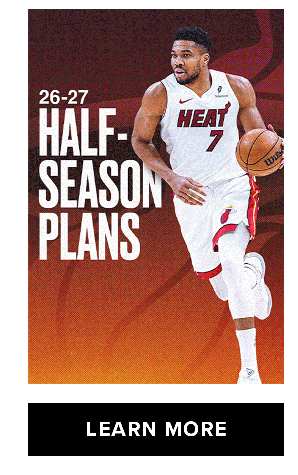 Half Season Plans | Learn More