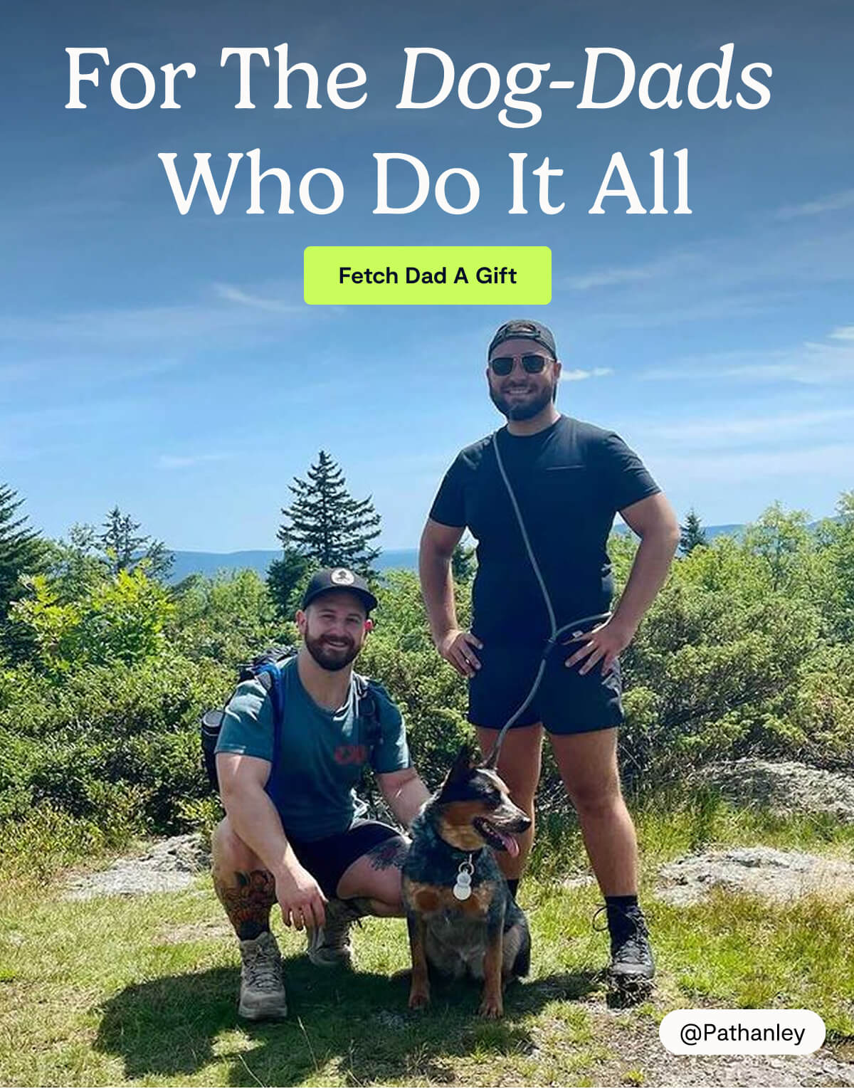For The Dog-Dads Who Do It All