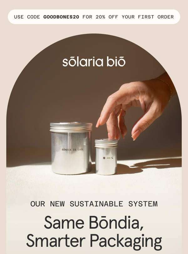 Same Bōndia, Smarter Packaging