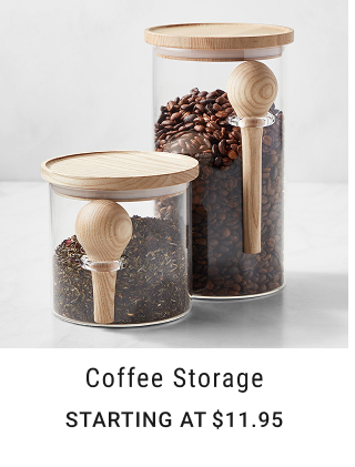 Coffee Storage STARTING AT $11.95