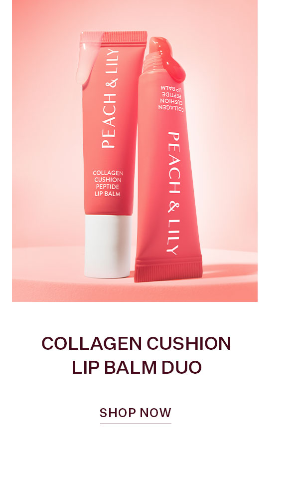 Collagen Cushion Peptide Lip Balm Duo