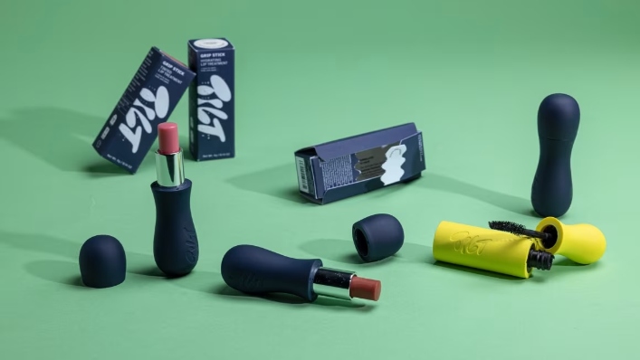variety of makeup products