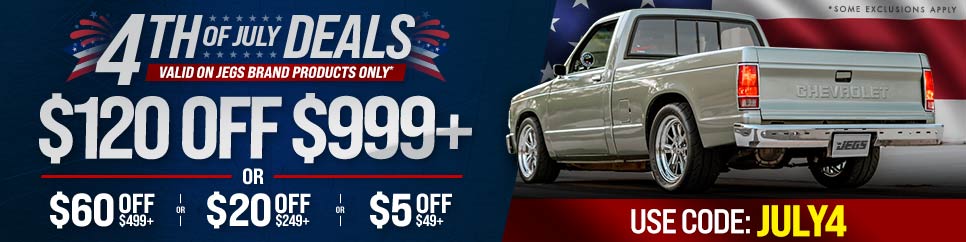 JEGS July 4th Deals!