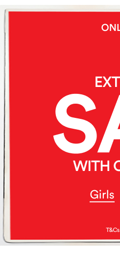 Extra 20% off sale with code: EXTRA20.