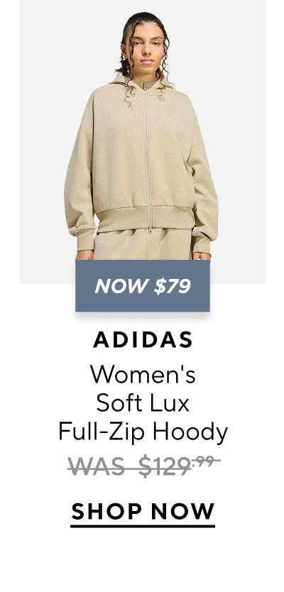 adidas Women's Soft Lux Full-Zip Hoody