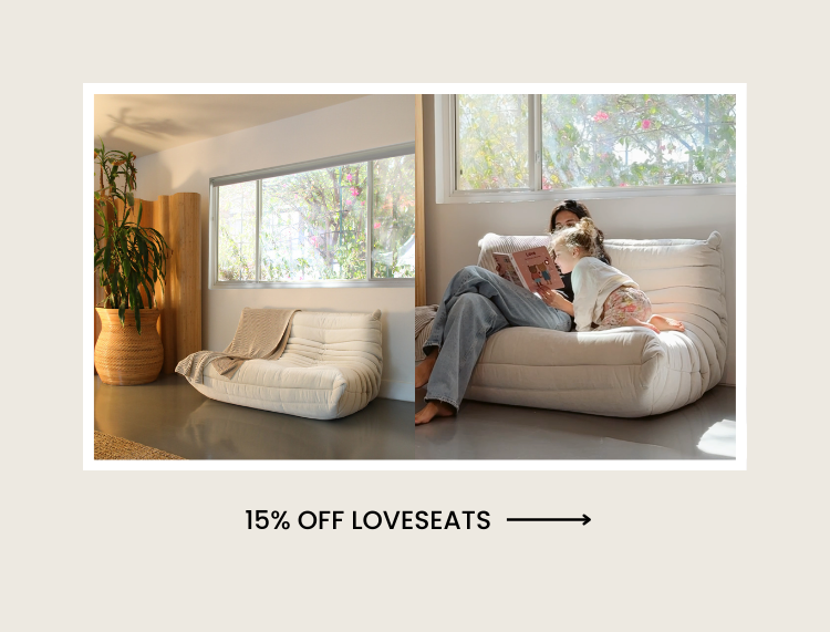 15% OFF LOVESEATS