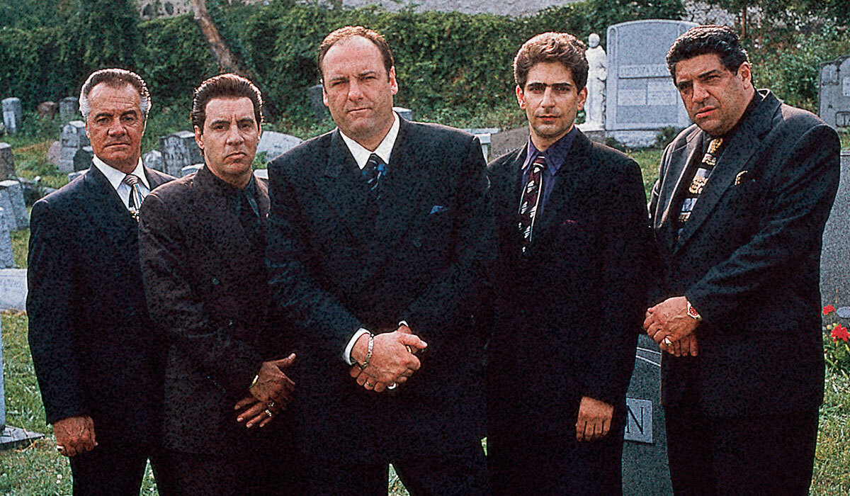 Cast of Sopranos. 
