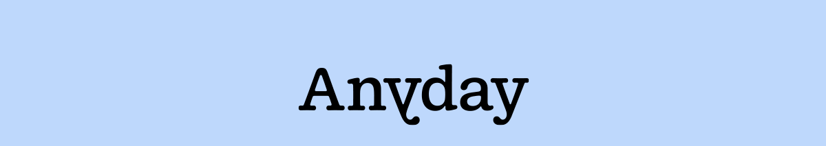 Anyday Logo