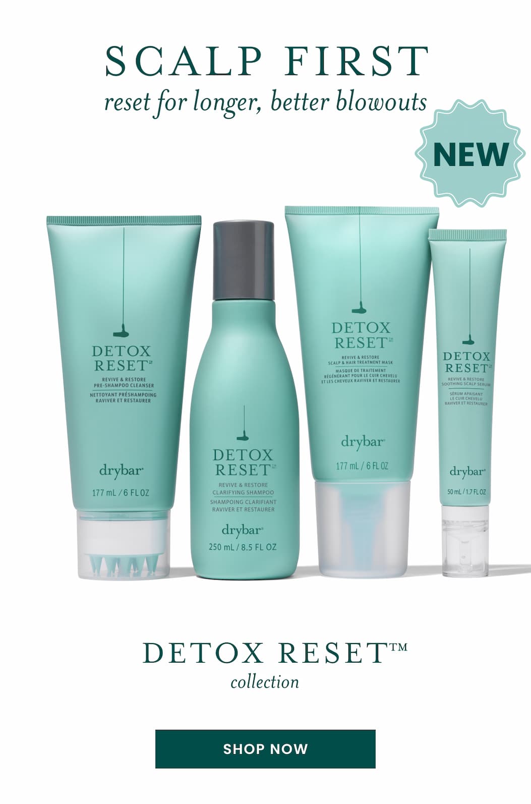 SCALP FIRST: reset for longer, better blowouts