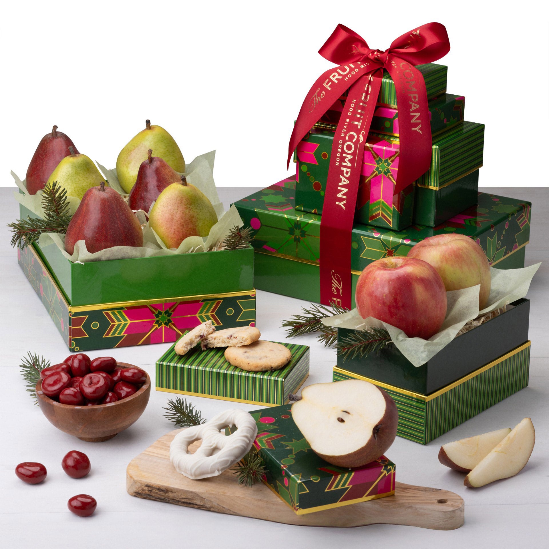 The Fruit Company Classic 5-Box Tower