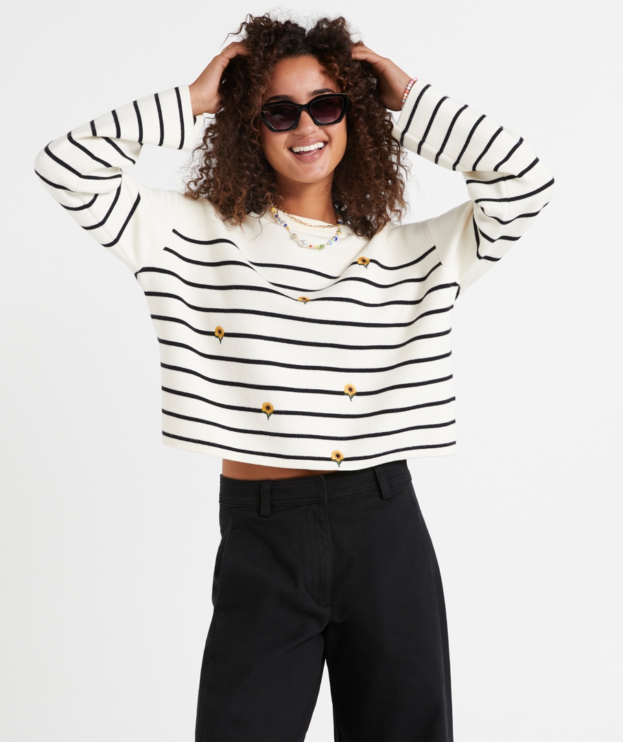 MARIE STRIPE SWEATER
