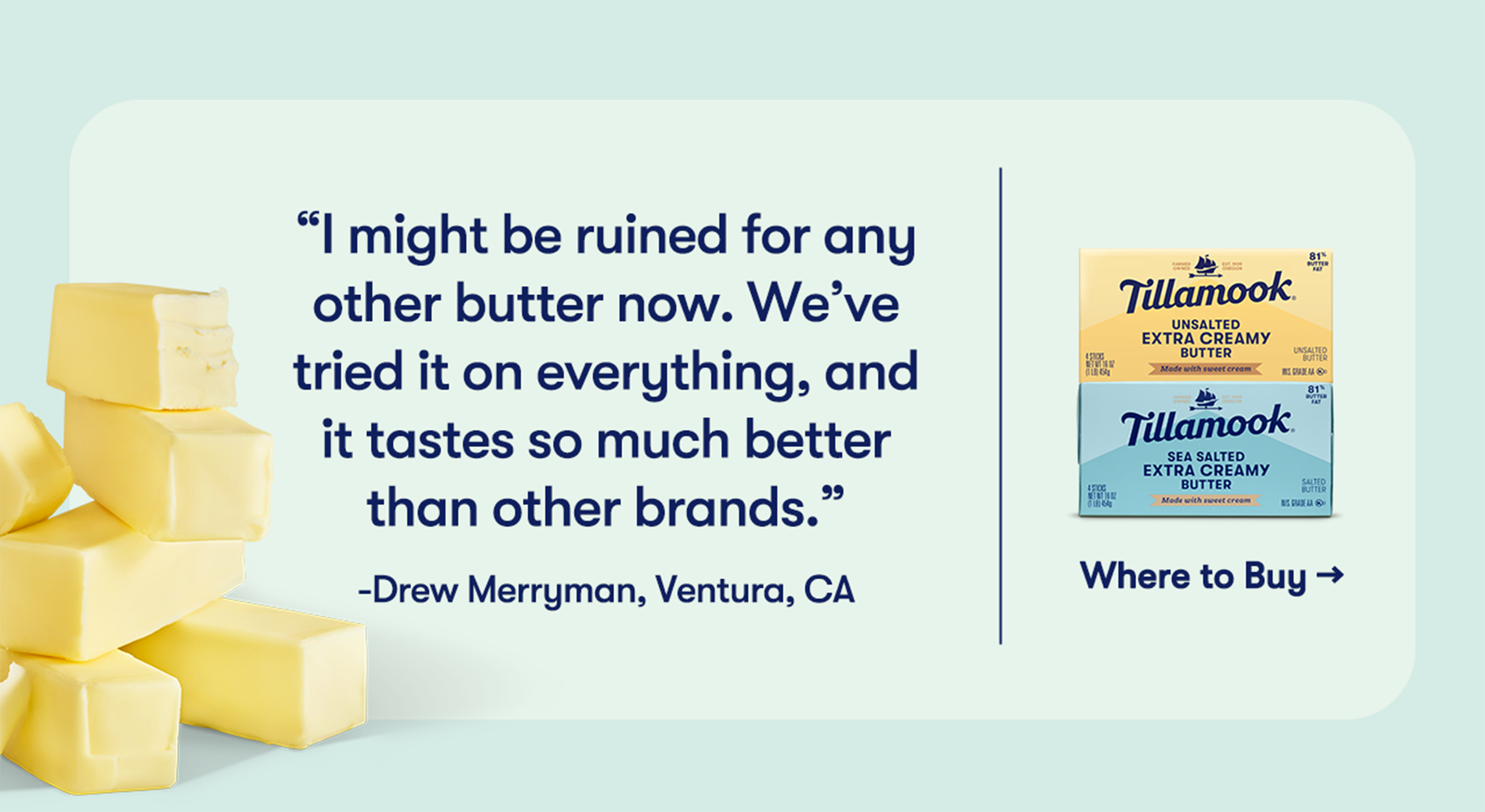 Find Tillamook butter near you