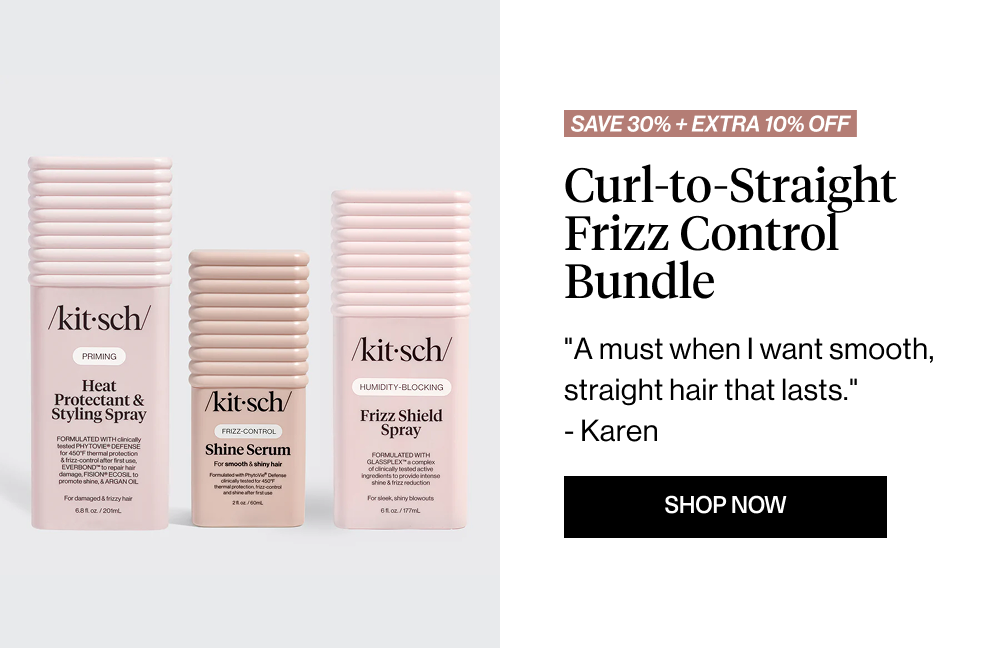 Curl-to-Straight Frizz Control Bundle