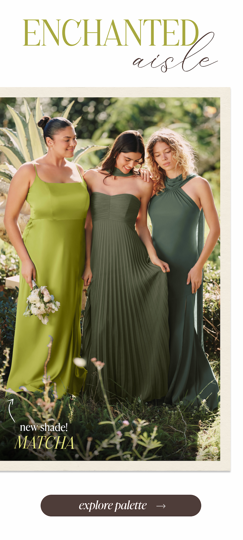ENCHANTED aisle | explore palette