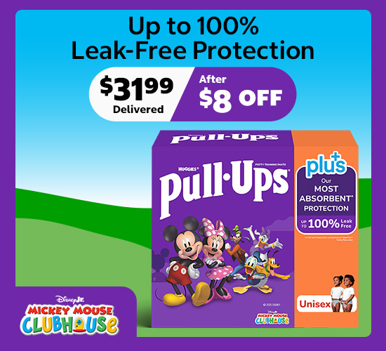 Huggies Pull-Ups Plus Training Pants Unisex