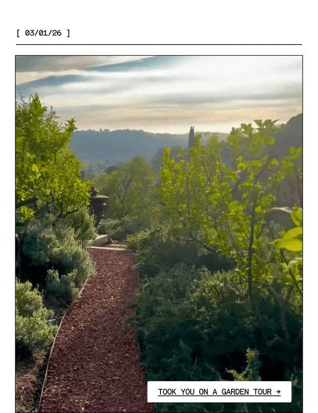 Garden Tour