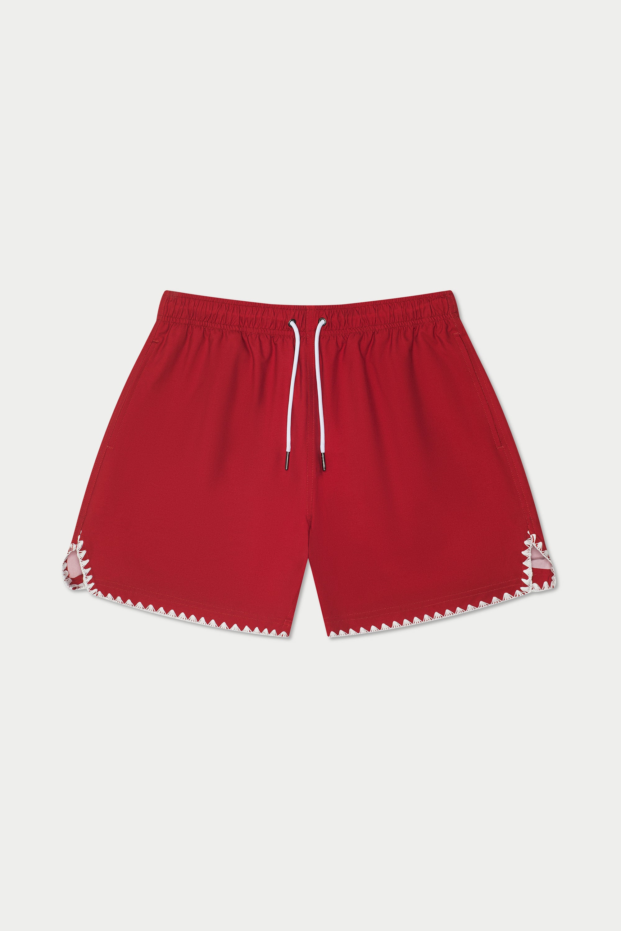 Image of Red Stitch Swim Short