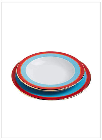 LA DOUBLEJ HOME Soup and Dinner Plates