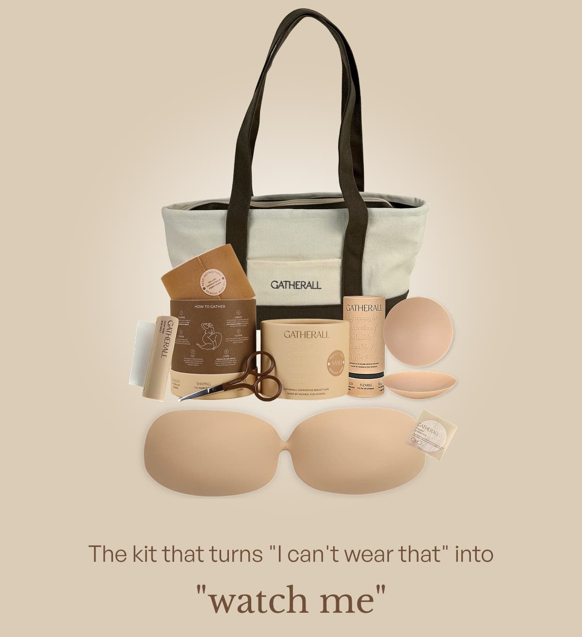 The kit that turns "I can't wear that" into "watch me"