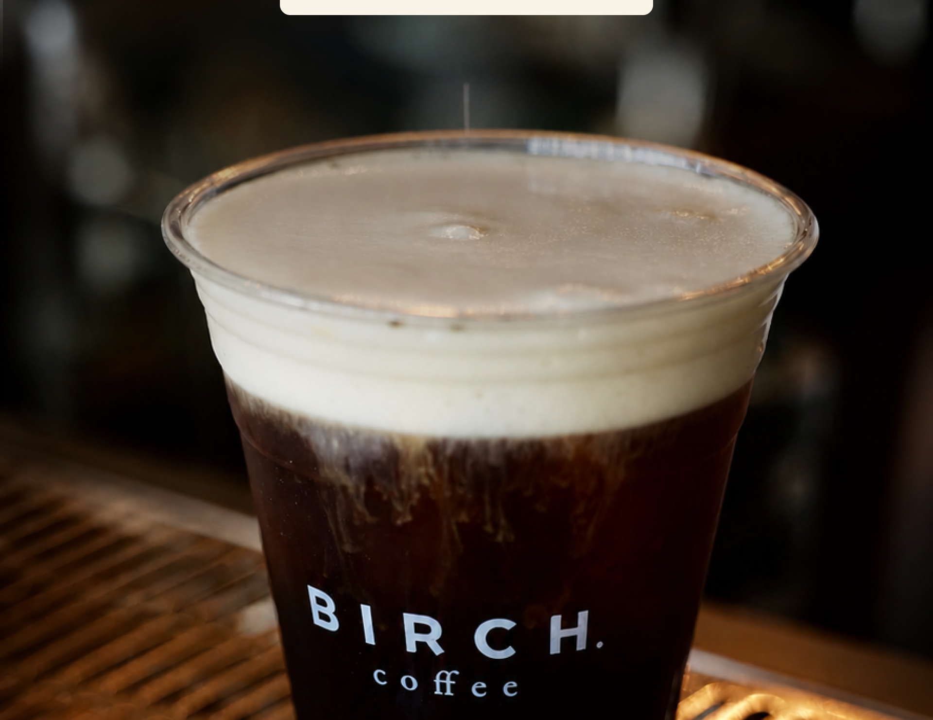 Chocolate. Caramel. Cold brew.