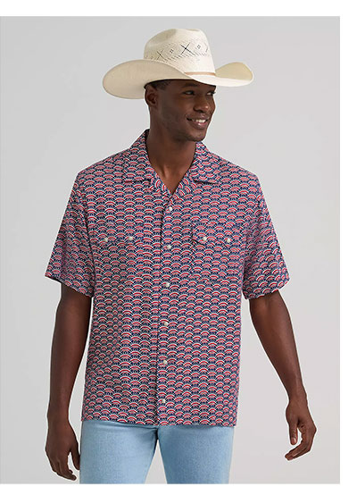 Wrangler® Coconut Cowboy Camp Shirt