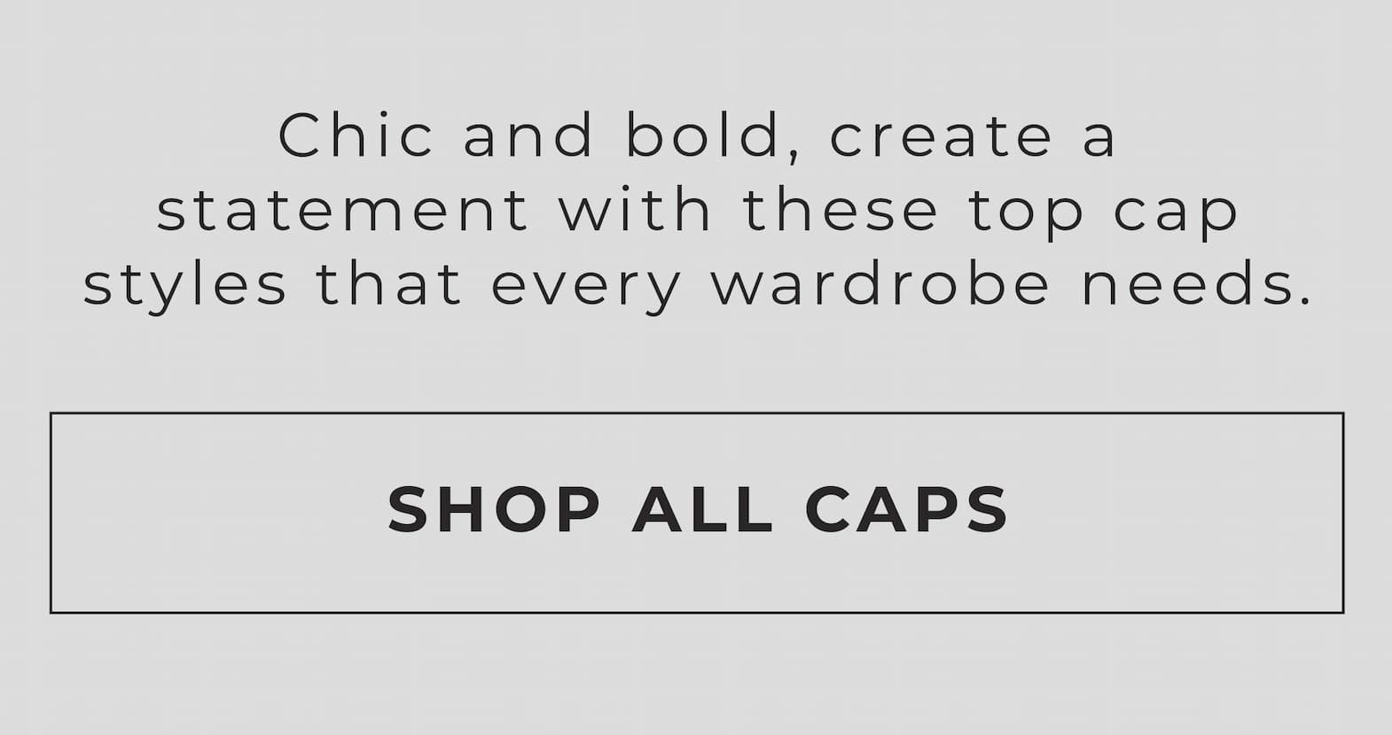 Shop All Caps