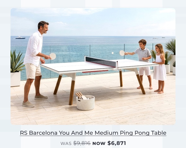 RS Barcelona You And Me Medium Ping Pong Table