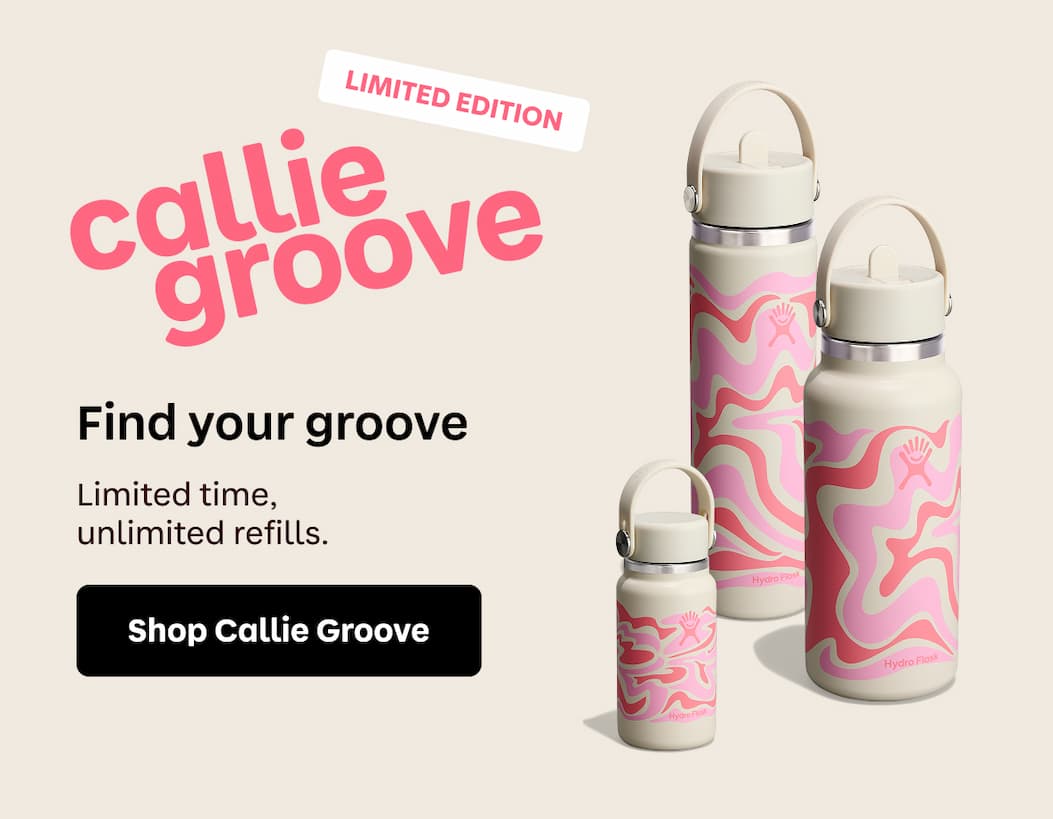 LIMITED EDITION Callie Groove. Find your groove. Limited time, unlimited refills. | Shop Callie Grove