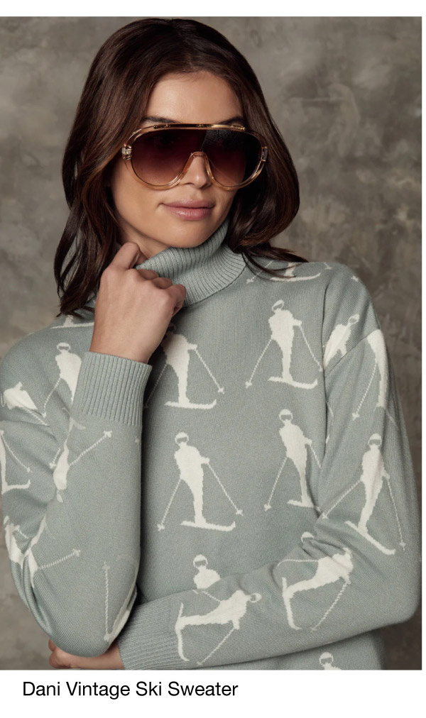 Dani Vintage Ski Sweater