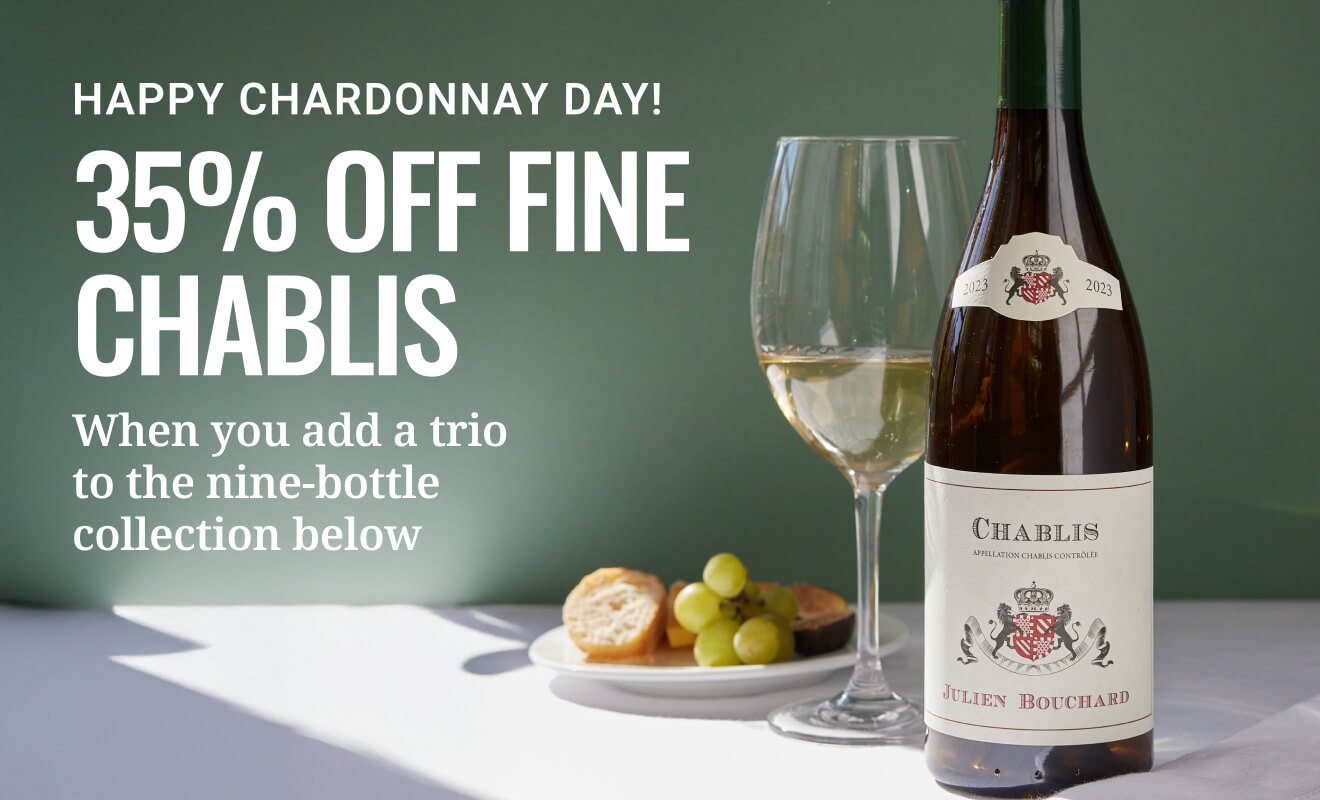 35% off Chablis trio