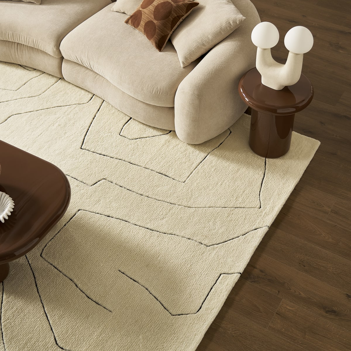 Image of Mira Wool Area Rug